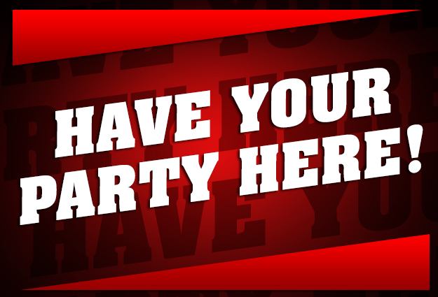 HAVE YOUR PARTY HERE! Sweet 16s, Mitzvahs, Trade Shows, Birthdays, & More!